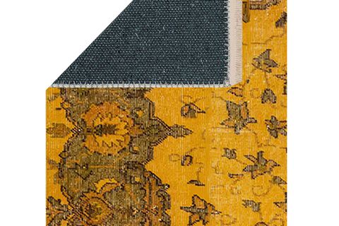 ANTİK AMBER VİNTAGE DOKUMA TABAN HALI, 363 YNG, 80X200 CM