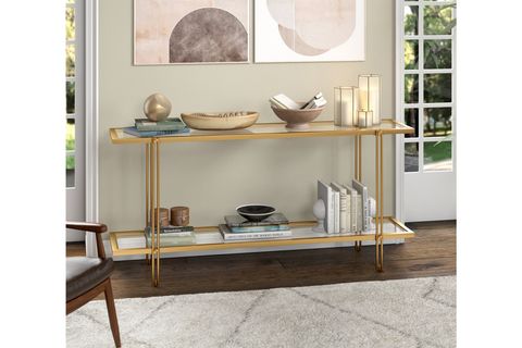 DOLORES DRESUAR, GOLD, METAL, 160 CM