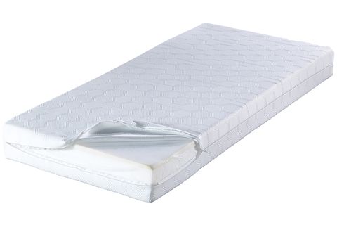 FORTE YAVRULU DAYBED METAL KARYOLA+YATAK SETİ, SİYAH, 90X200