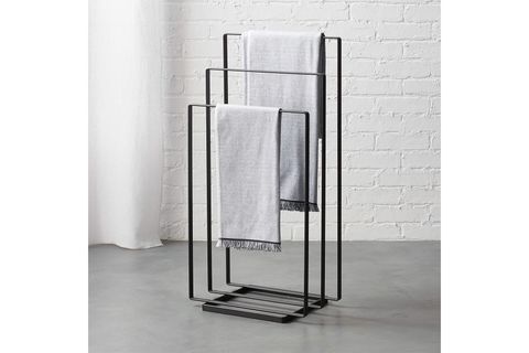LUCİANA SİYAH METAL AYAKLI HAVLULUK