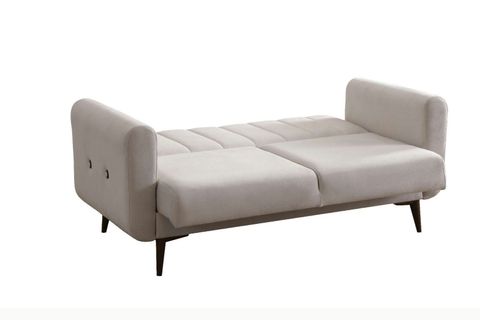 BONA ÜÇLÜ KOLTUK, CEVİZ AYAK, BEJ