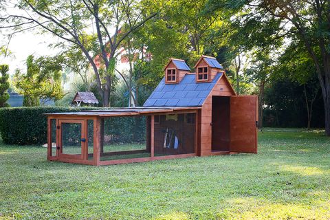 MANDU BAHÇELİ ULTRA LÜKS AHŞAP KÖPEK KULÜBESİ