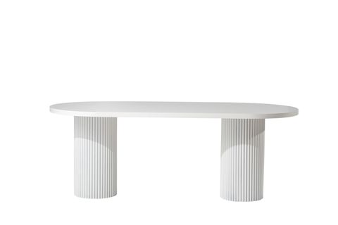 MİLAS YEMEK MASASI, BEYAZ