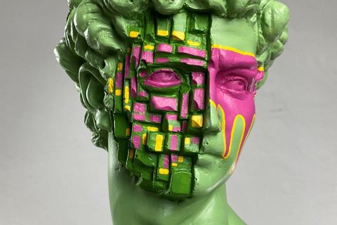 DAVID PINXEL POP ART DEKORATİF ROMA YUNAN HEYKELLERİ