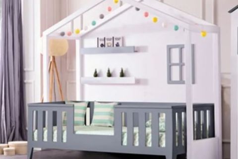 ÇEŞME MONTESSORİ YATAK, GRİ, 90X190