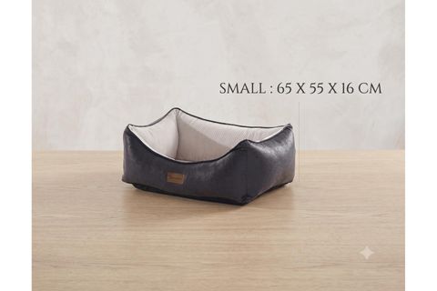 CHAİ GRİ KREM EVCİL HAYVAN YATAĞI, SMALL