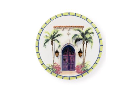THE MİA PALMA SERVİS TABAĞI 6LI SET 26 CM