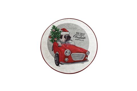 CHİLAİ HOME MERRY CHRİSTMAS DJT ÇAP DEKORATİF HALI 100 CM
