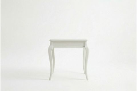 MAYLA YAN SEHPA, BEYAZ, 56X56X57 CM