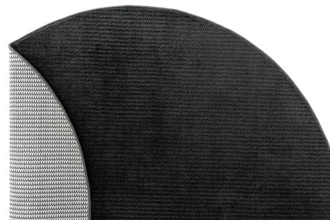 COOL HALI PERA 1001 YUVARLAK MODERN KESME HALI, ANTRASİT, 200X200