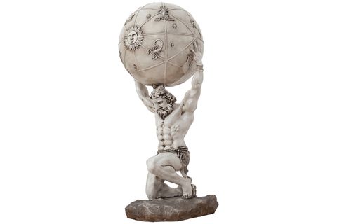 DÜNYA TAŞIYAN ADAM HEYKELİ, BEJ