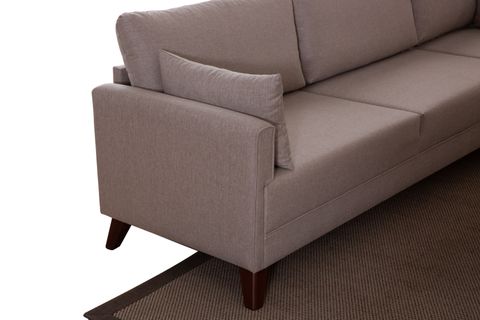 GLORİA KÖŞE KOLTUK, KREM, SAĞ KÖŞE