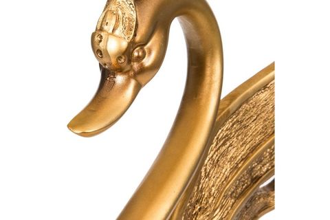 VİTALE GOLD DEKORATİF KUĞU BİBLO KÜÇÜK BOY