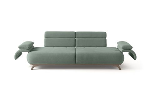 ALASKA SIRT MEKANIZMALI KASALI ÜÇLÜ KOLTUK, SU YEŞİL