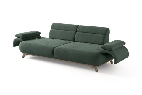 ALASKA SIRT MEKANIZMALI KASALI ÜÇLÜ KOLTUK, YEŞİL