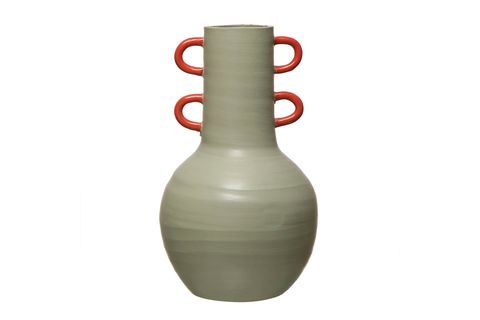 WARM DESİGN TERRACOTTA VAZO ADAÇAYI YEŞİLİ