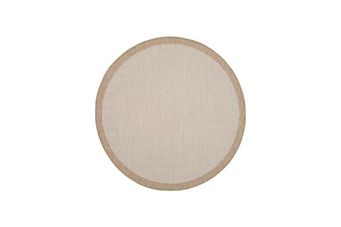 FRESCO EKRU NATURAL SİSAL DAİRE HALI 23745D, 120X120