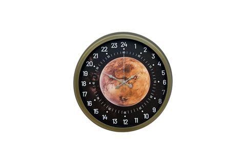 ESKİTME METAL 24 SAAT GÖSTERGELİ ÖZEL TASARIM DUVAR SAATİ 40 CM