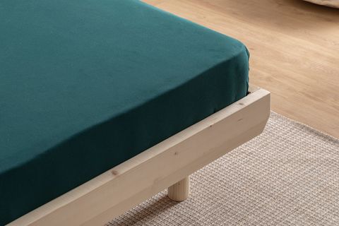 LUNA SİMPLY COLORS LASTİKLİ ÇARŞAF, YEŞİL, ÇİFT KİŞİLİK