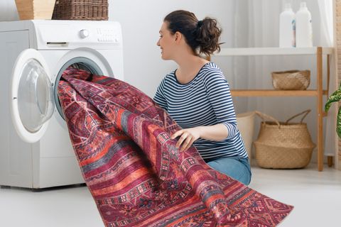 SÜMER  YIKANABİLİR, KATLANABİLİR, ANTİ-ALERJİK HALI, 60X90