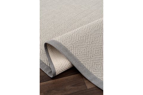 SİSALO BORDURE KREM GRİ SİSAL HALI, GRİ BORDÜR B3419B, 80X120