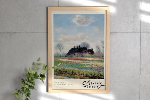 CLAUDE MONET II ÜÇLÜ ÇERÇEVELİ TABLO