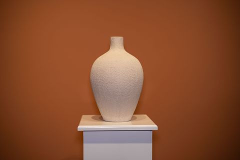 HARMONİA DOKULU TERRACOTTA VAZO