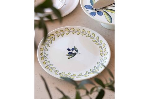 THE MİA OLİVOS PASTA TABAĞI 6LI SET 19 CM OVS0002