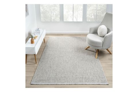 ESSE HAV TOZ VERMEZ KOLAY TEMİZLENEN HASIR DOKU SİSAL HALI, GRİ, 120X350, 664