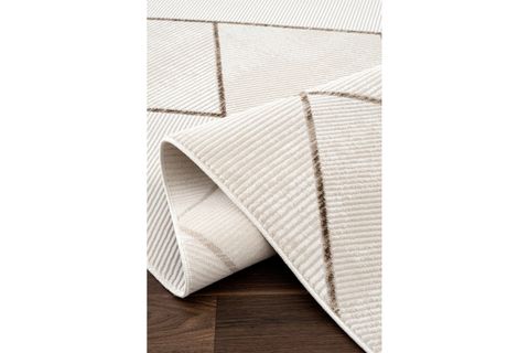 LUMİNA KREM KAHVE TOZUMAZ HALI,  A0863A, 60X100