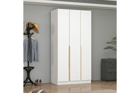 ALİN GARDIROP, 3 KAPAKLI 2 GİZLİ ÇEKMECELİ