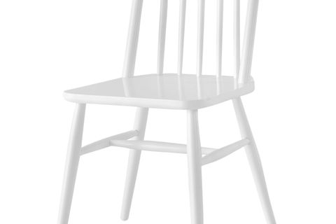 SEDEF AMERİKAN AHŞAP AYAK SANDALYE, BEYAZ