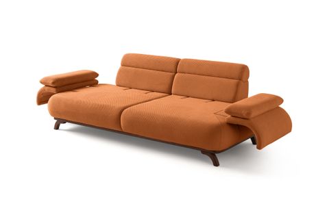 ALASKA SIRT MEKANIZMALI CEVIZ KASALI ÜÇLÜ KOLTUK, KİREMET