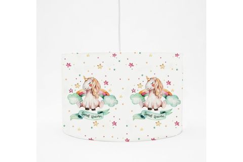 EXPRES UNİCORN DESENLİ ÇOCUK ODASI SARKIT AVİZE