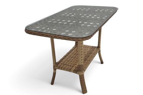 MOVA RATTAN İKİLİ BAHÇE MOBİLYASI, AÇIK KAHVE