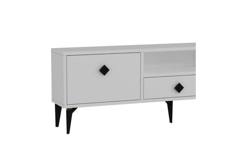 DROPDD TV SEHPASI, BEYAZ SİYAH KULP, 1304DROPDD 1