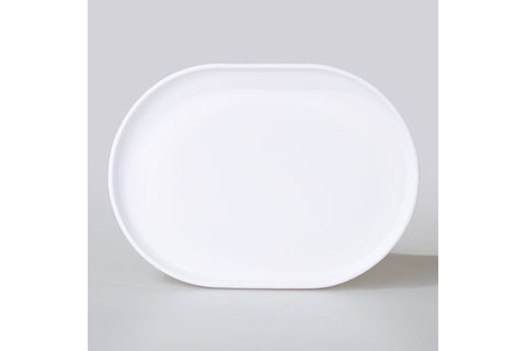 VİCTORİA OVAL TEPSİ, BÜYÜK, BEYAZ
