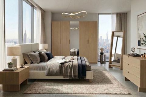 BOLD YATAK ODASI TAKIMI, AYNALI, 5 KAPAKLI