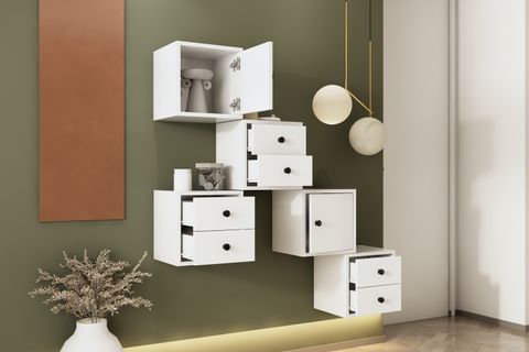 AYDIN KİTAPLIKLI RAF, PNR-DVR-1004