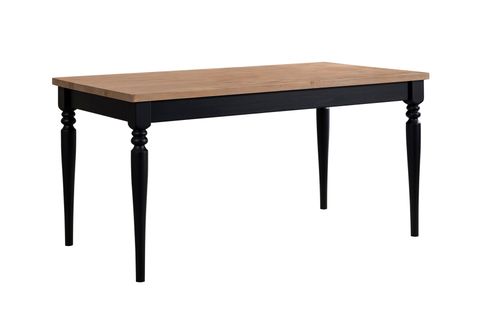 BLACK AHŞAP MASA TAKIMI, 140X80
