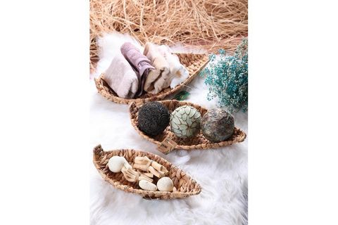 HASIR EKMEK SEPETİ 5X36X21 CM NATUREL