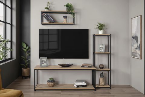 LOFT LİNE TV ÜNİTESİ, ÜÇLÜ SET