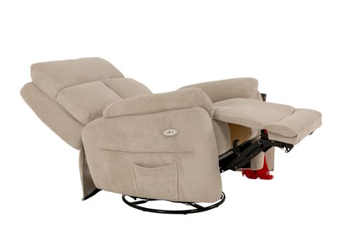 AMSTERDAM MASAJLI ELEKTRIKLI TV KOLTUĞU SALLANIR, KREM