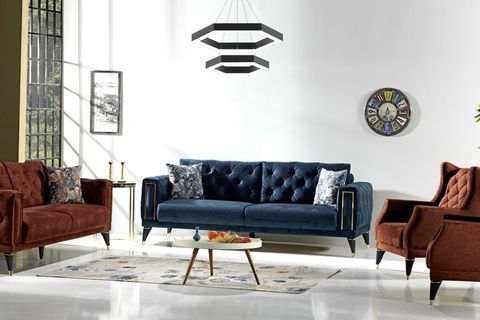 HEGZA LIGHTING HEXAGON PIRAMIT LED AVİZE, SİYAH KASA BEYAZ IŞIK