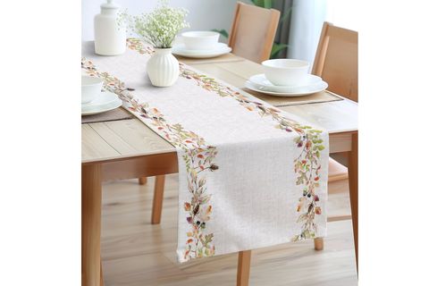 YABANİ TOHUMLAR PAMUKLU MASA RUNNER, 0059 50X150 CM