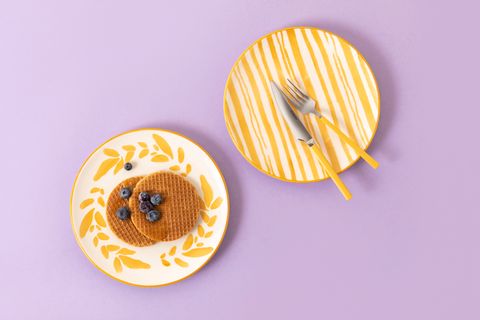 AMARİLLO LEAF PASTA TABAĞI, 21 CM