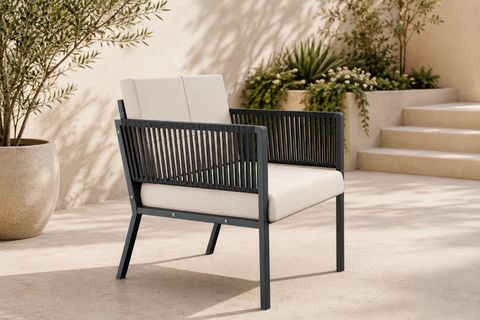 MİZU 4 KİŞİLİK BALKON BAHÇE TAKIMI MASALI, BEJ