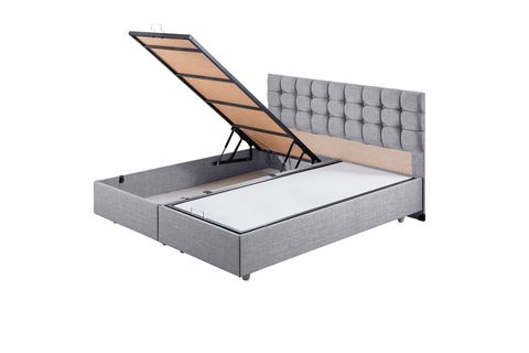 VENEDİK BAZA BAŞLIK LETTO YATAK SETİ, AÇIK GRİ, 140X190