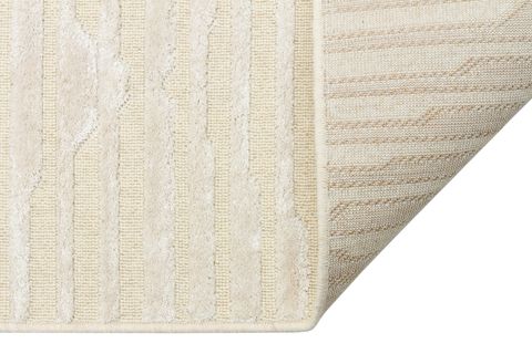 ZENİTH ZNT DESENLİ DOKUMA HALI CREAM 02 DYED, 80X150