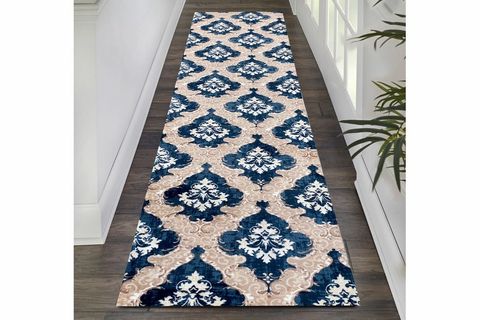 PAYİDAR YIKANABİLİR KAYMAZ TABAN 80 CM KESME YOLLUK 020 MAVİ 80X300